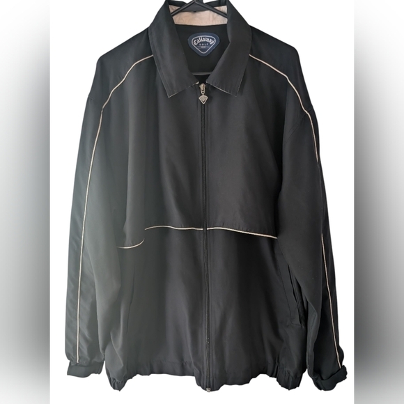 Callaway Other - Callaway Men's Black Windbreaker Jacket